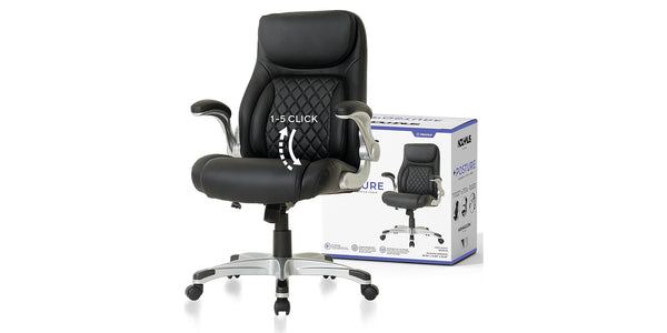 NOUHAUS Posture Ergonomic PU Leather Office Chair