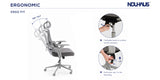 Nouhaus ErgoFit Ergonomic Mesh Office Chair