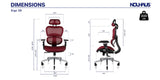 NOUHAUS Ergo3D Ergonomic Office Chair