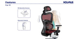 NOUHAUS Ergo3D Ergonomic Office Chair