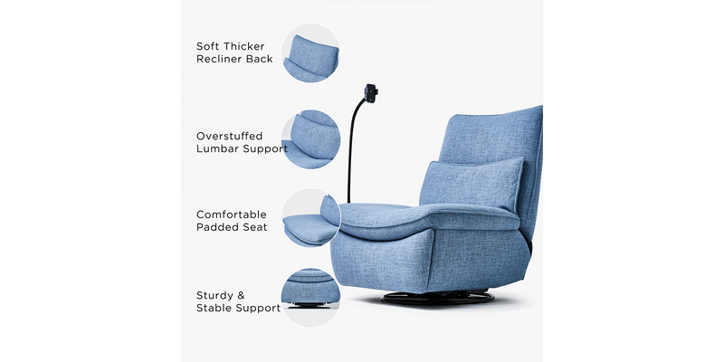 Nouhaus Snooze Modern Power Recliner