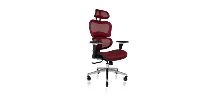 Ergo3D Ergonomic Office Chair - Burgundy