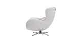 Sideview of the elder white "Classic V2" Massage Chair